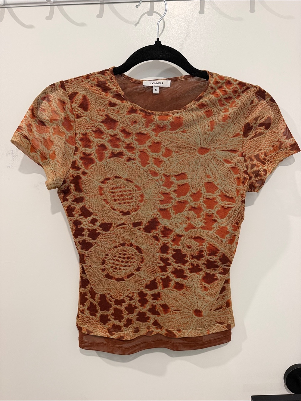 Miaou Mini Lace tee
